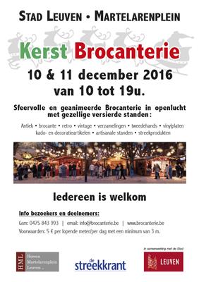 Tweedaagse Kerst Brocanterie Leuven - 10 en 11 dec 2016