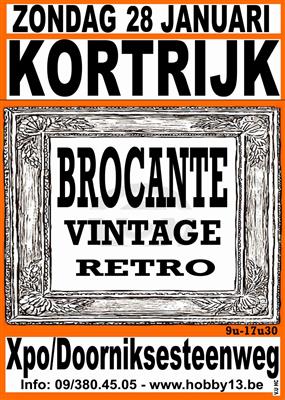 Retro-Brocante-Vintage te Kortrijk