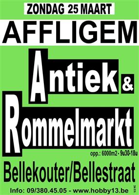 Antiek & Rommelmarkt te Affligem