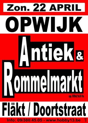 Antiek & Rommelmarkt te Opwijk