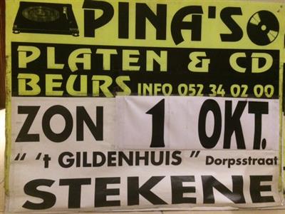 PINA'S JAARLIJKSE PLATEN & CD - BEURS TE STEKENE ( Bij Sint-Niklaas)