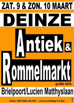 Antiek & Rommelmarkt te Deinze