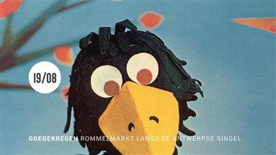 Rommelmarkt langs de Antwerpse singel