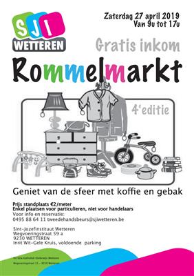 Vierde editie van de gezelligste rommelmarkt van Wetteren!