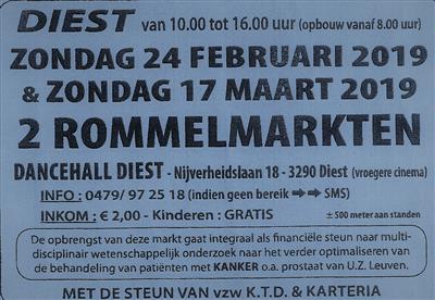 Rommelmarkten T.V.V. Kankerondezoek UZ Leuven
