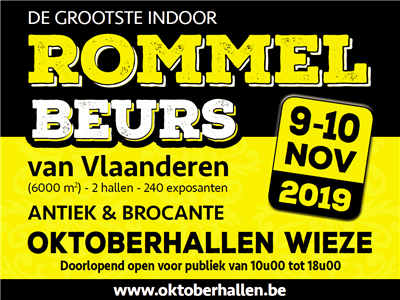 De grootste indoor rommelbeurs van Vlaanderen