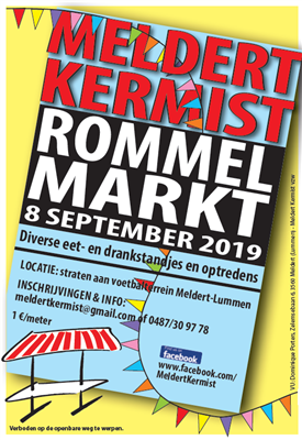 Rommelmarkt Meldert Kermist