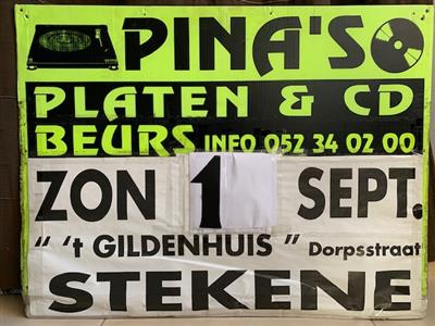PINA'S JAARLIJKSE PLATEN & CD - BEURS TE STEKENE ( Bij Sint-Niklaas) 