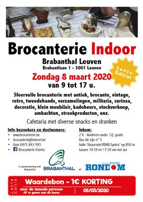 Brocanterie indoor Leuven (Lente editie)