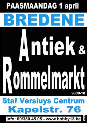 Antiek &amp; Rommelmarkt te Bredene