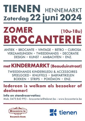 Brocanterie "De Langste Dag" + Kindermarkt - Tienen