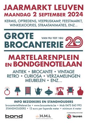 20st Grote Brocanterie van de Jaarmarkt - Leuven