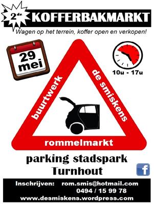 kofferbak-, antiek- en rommelmarkt.