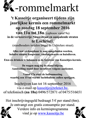 Kasseitjes Rommelmarkt