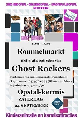 Rommelmarkt Opstal kermis