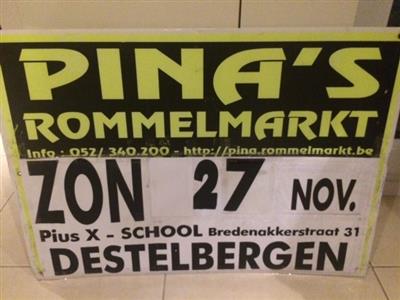 PINA'S JAARLIJKSE ROMMELMARKT DESTELBERGEN ( BIJ GENT )