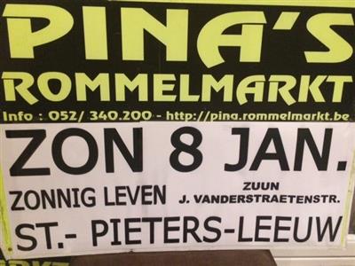 PINA'S ROMMELMARKT  SINT-PIETERS-LEEUW