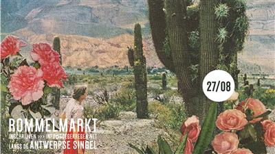 Rommelmarkt langs de Antwerpse singel