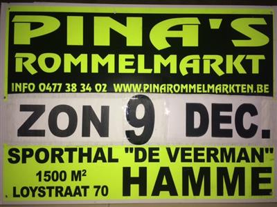 PINA'S JAARLIJKSE ROMMELMARKT HAMME ( BIJ ST-NIKLAAS )