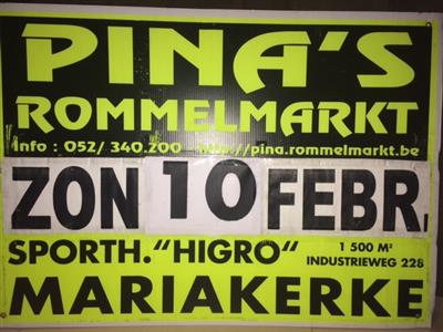 PINA'S JAARLIJKSE ROMMELMARKTEN IN MARIAKERKE ( Bij GENT)