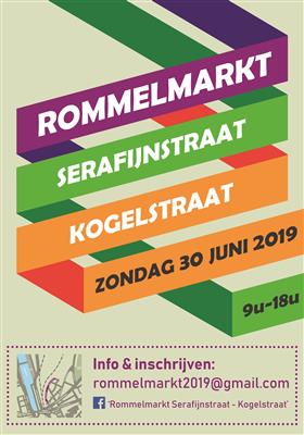 Rommelmarkt Serafijnstraat - Kogelstaat Dampoort