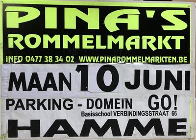 PINA'S JAARLIJKSE ROMMELMARKTEN HAMME ( BIJ ST-NIKLAAS )