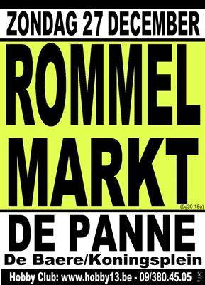 Geannuleerd Antiek & Rommelmarkt te De Panne