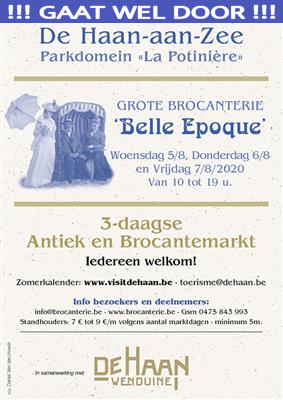 3-daagse Brocanterie "Belle Epoque" - De Haan