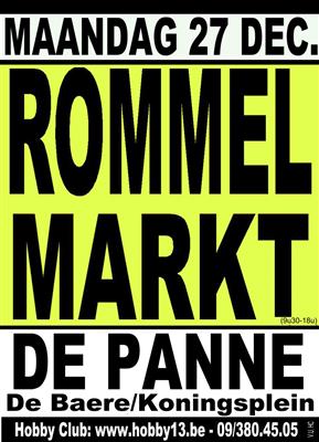 AFGELAST Antiek & Rommelmarkt te De Panne