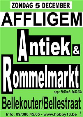 AFGELAST - Antiek & Rommelmarkt 