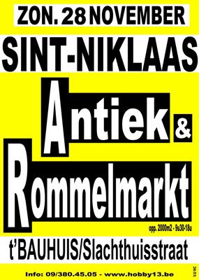 AFGELAST Antiek & Rommelmarkt