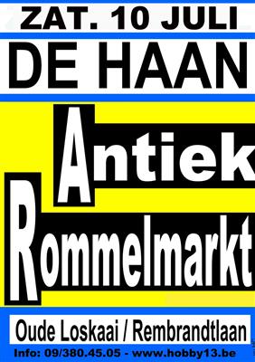 Antiek & Rommelmarkt te De Haan