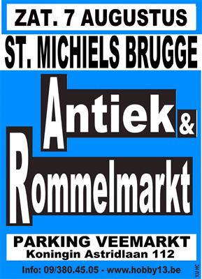 Antiek & Rommelmarkt te Sint-Michiels-Brugge
