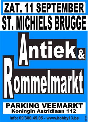 Antiek & Rommelmarkt te Sint-Michiels-Brugge