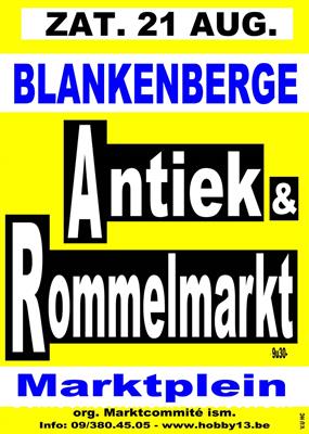 Antiek & Rommelmarkt te Blankenberge