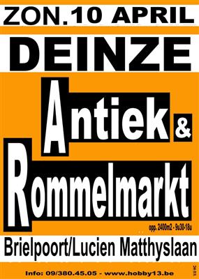  Antiek & Rommelmarkt te Deinze