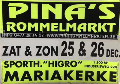PINA'S JAARLIJKSE ROMMELMARKTEN MARIAKERKE ( BIJ GENT ) !!!