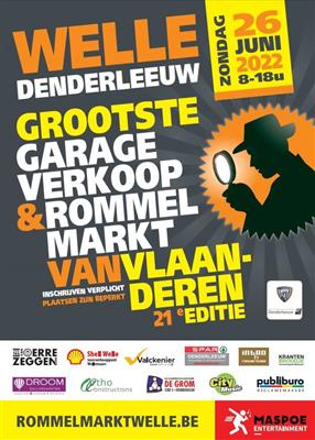 Rommelmarkt Welle - Grootste Garageverkoop en Rommelmarkt van Vlaanderen