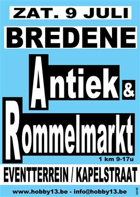 Antiek &amp; Rommelmarkt te Bredene