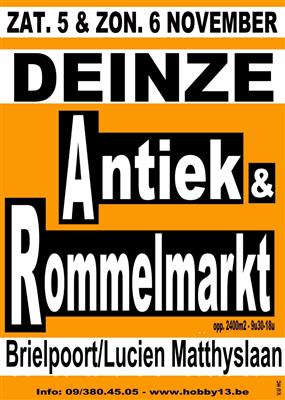 Antiek & Rommelmarkt te Deinze
