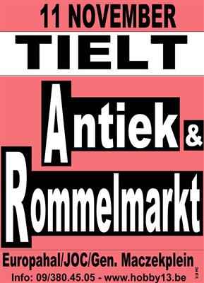 Antiek & Rommelmarkt te Tielt