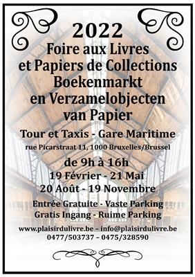Boekenmarkt en verzamelobjecten van papier - Foire aux Livres et Vieux Papiers de Collections