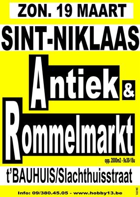 Antiek & Rommelmarkt te Sint-Niklaas