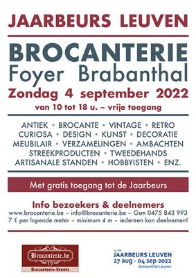 75ste Jaarbeurs van Leuven - Brocanterie - Parking Brabanthal