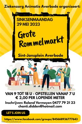 Averbode Sinksenrommelmarkt 29 mei 2023