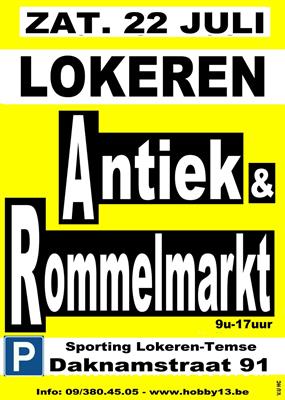Antiek & Rommelmarkt te Lokeren
