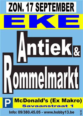 Antiek & Rommelmarkt te Eke