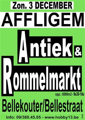 Antiek & Rommelmarkt te Affligem