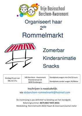 2de editie VBS Berchem-Kwaremont rommelmarkt