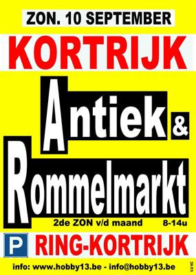 Antiek & Rommelmarkt te Kortrijk